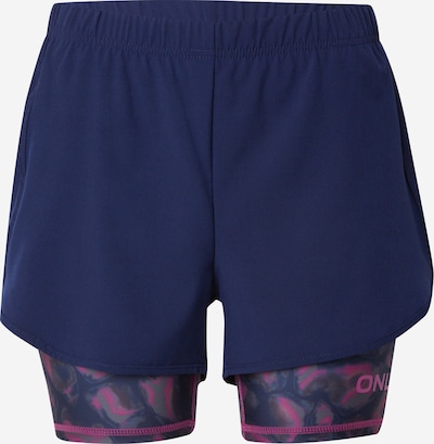 Sportinės kelnės 'JOS' iš ONLY PLAY, spalva – tamsiai mėlyna jūros spalva / pilka / rožinė, Prekių apžvalga