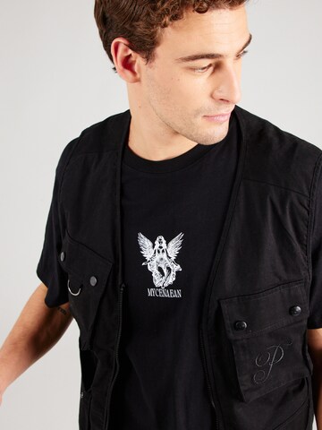 JACK & JONES Μπλουζάκι 'JORBRADLEY GRIF' σε μαύρο
