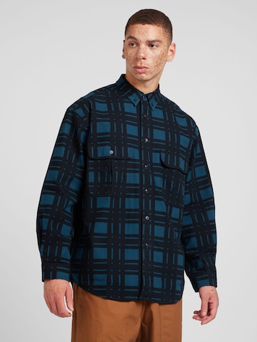 Levi's Skateboarding Comfort Fit Hemd 'SKATE' in Schwarz: Vorderseite