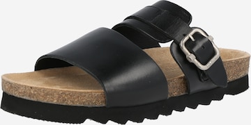 Ten Points Mules 'Vivienne' in Black: front