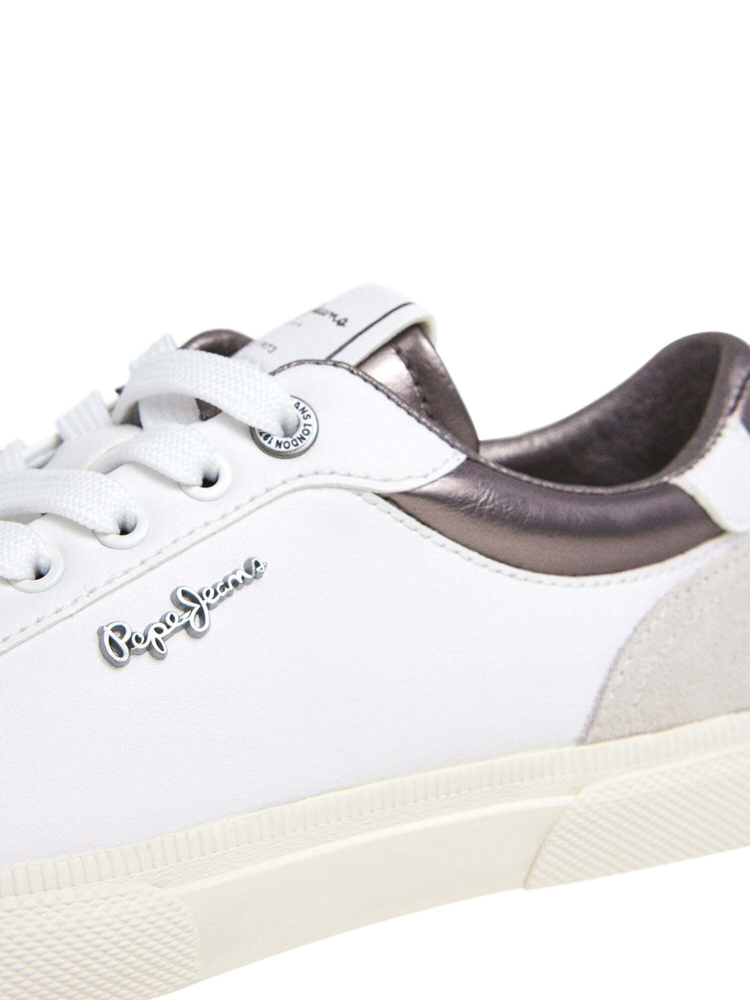 Baskets basses 'Kenton Court W' Pepe Jeans en blanc