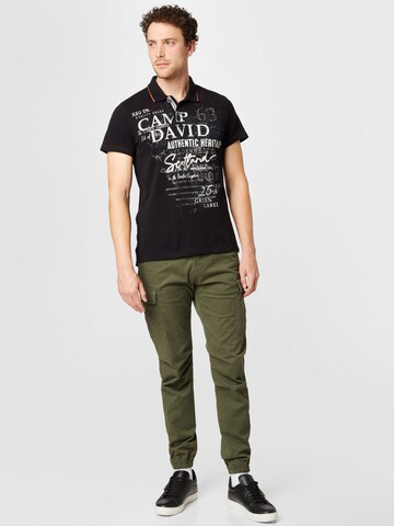 CAMP DAVID Shirt 'Land Of Legends' in Schwarz