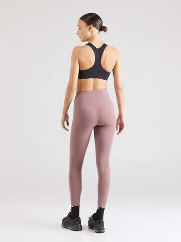 NIKE Skinny Workout Pants 'ZENVY' in Brown