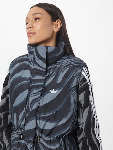 Gilet 'Abstract Animal Print Reversible ' ADIDAS ORIGINALS en noir