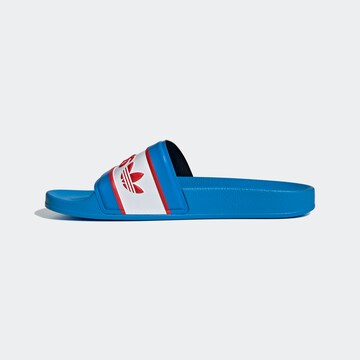 ADIDAS ORIGINALS Beach & swim shoe 'Adilette' in Blue