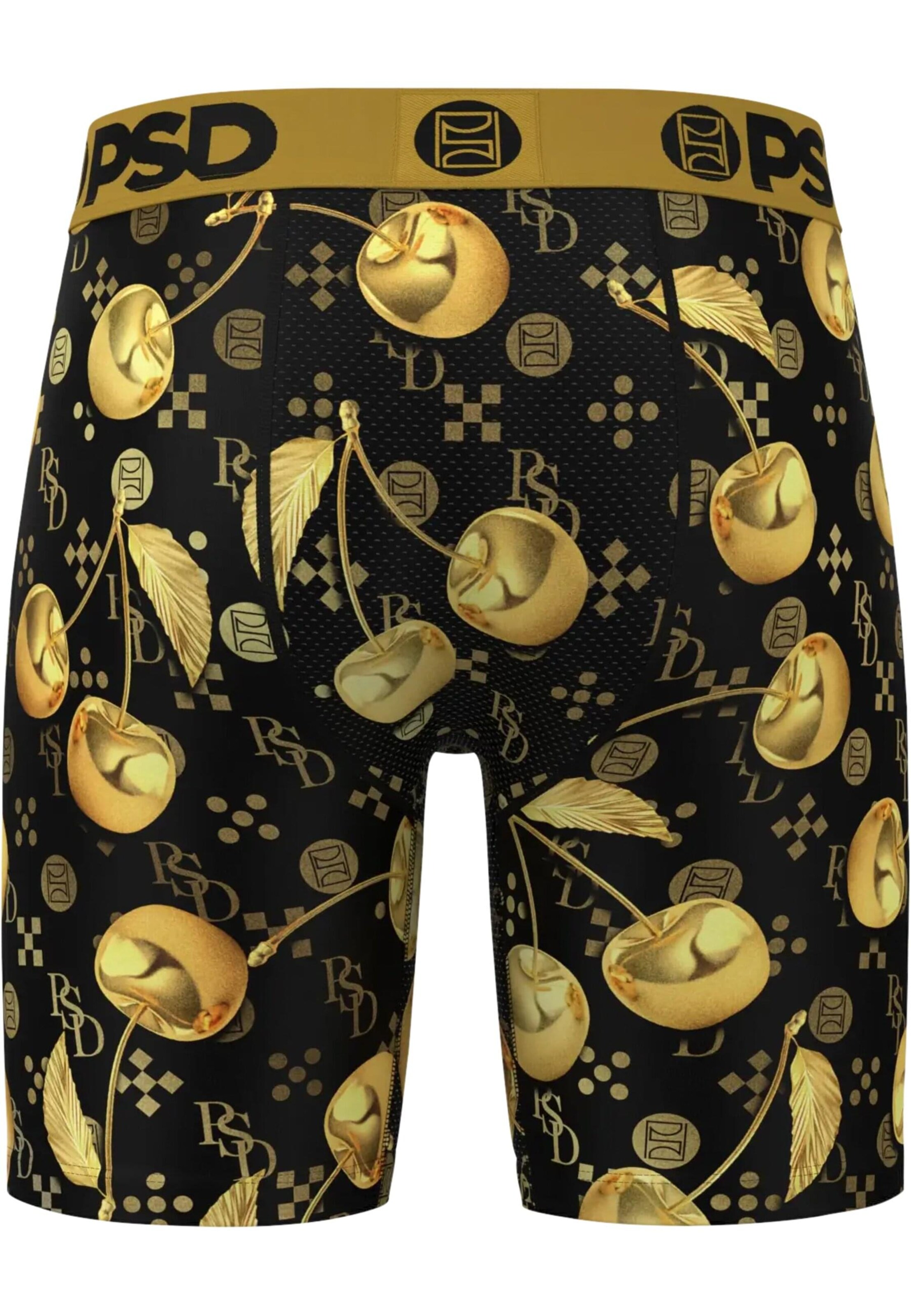 Boxer 'Golden Cherries' di PSD in nero