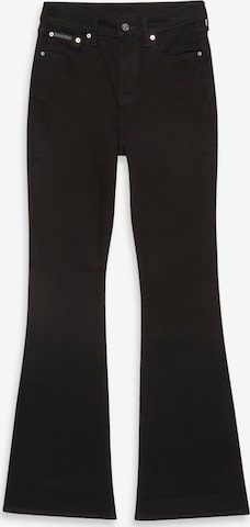 melns Calvin Klein Jeans Plati gali Džinsi: no priekšpuses