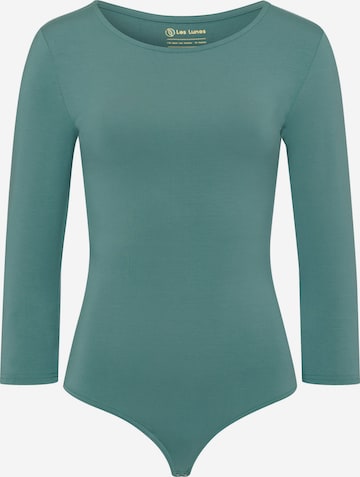 Shirtbody 'Alena' Les Lunes en vert : devant