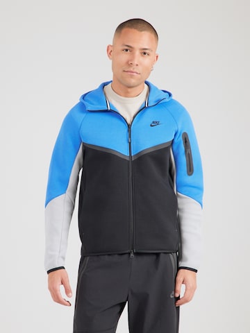 mėlyna Nike Sportswear Džemperis 'Tech Fleece': priekis
