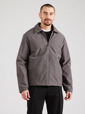 Veste mi-saison 'CHARLIE' JACK & JONES en gris : devant
