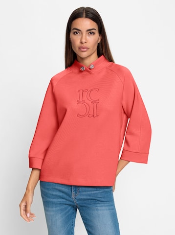 heine Sweatshirt i rød: forside