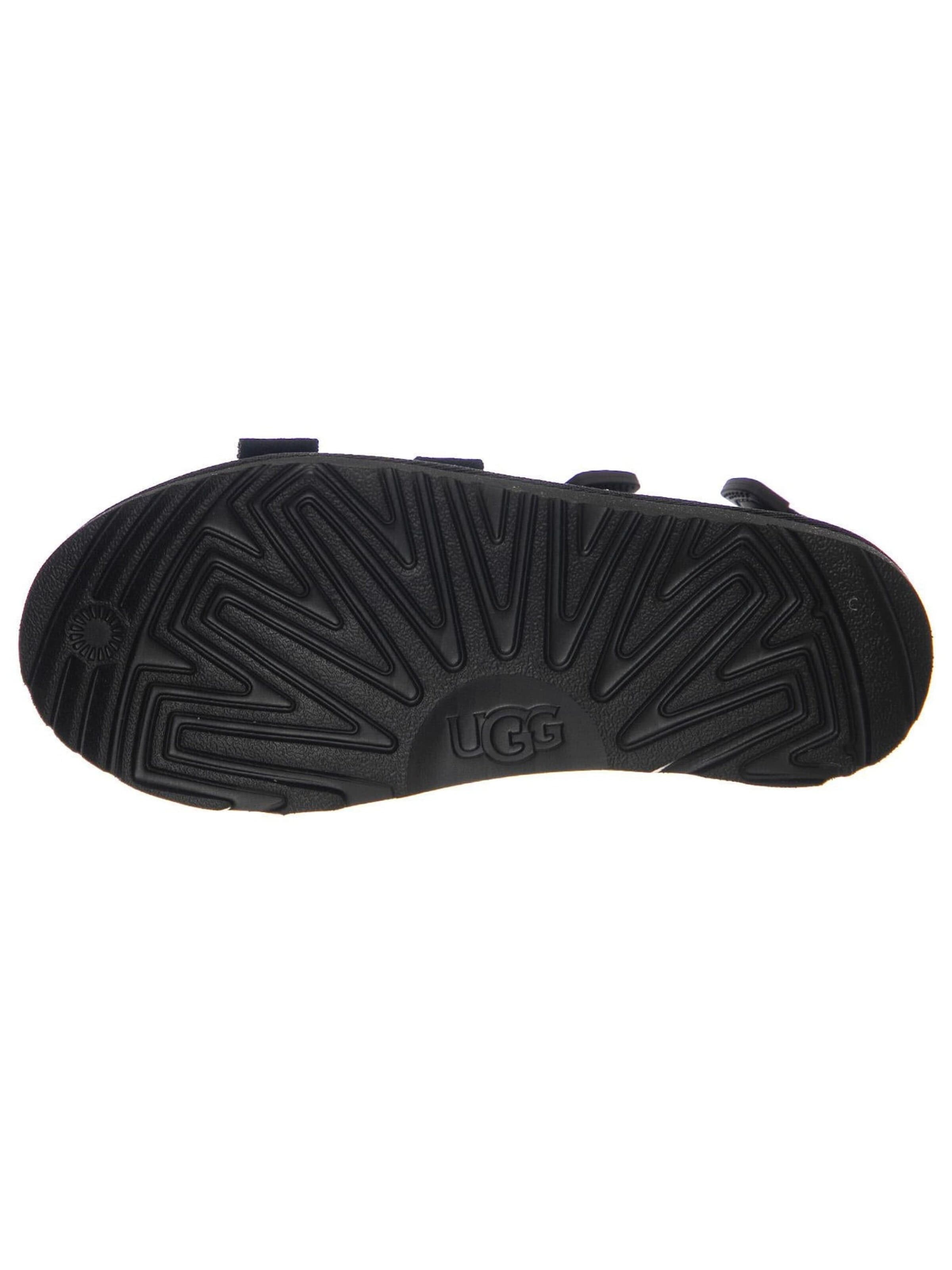 Sandalo 'Goldencoast Multistrap Black K' di UGG in nero