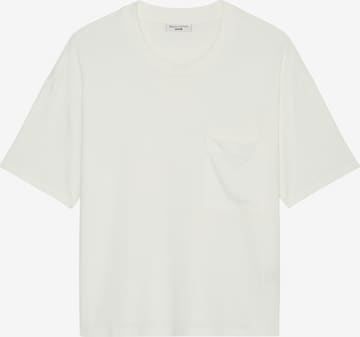 T-shirt Marc O'Polo DENIM en blanc : devant