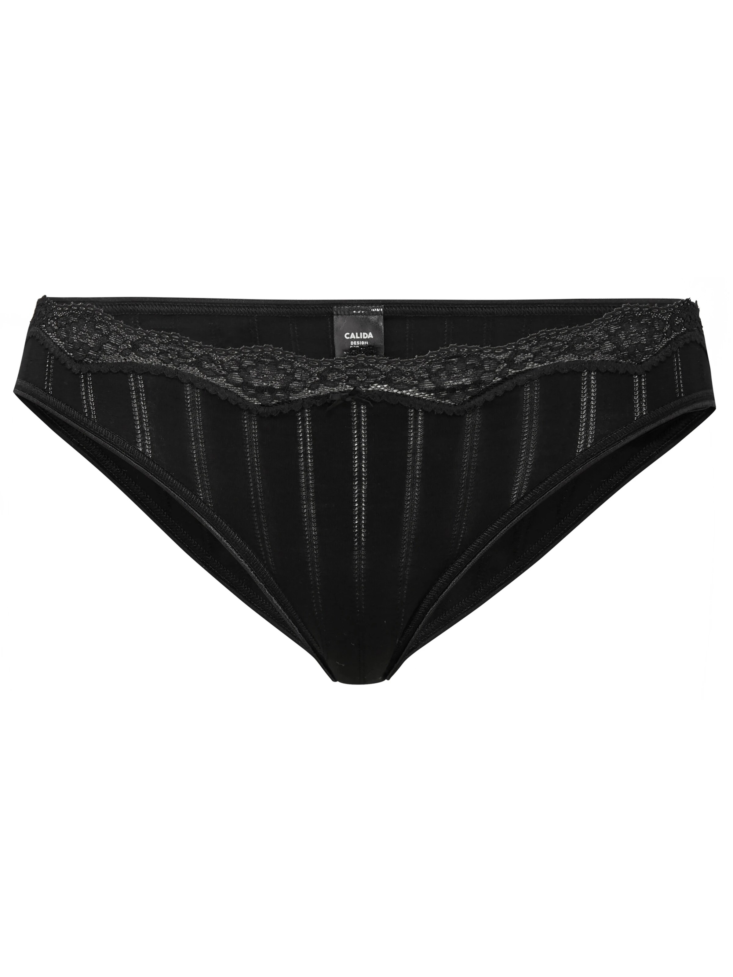 CALIDA Slip 'Etude Toujours'‌‌‌‌‌‌‌ in Schwarz: Vorderseite