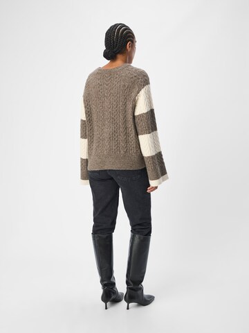 OBJECT Pullover 'OBJRosa' in Braun