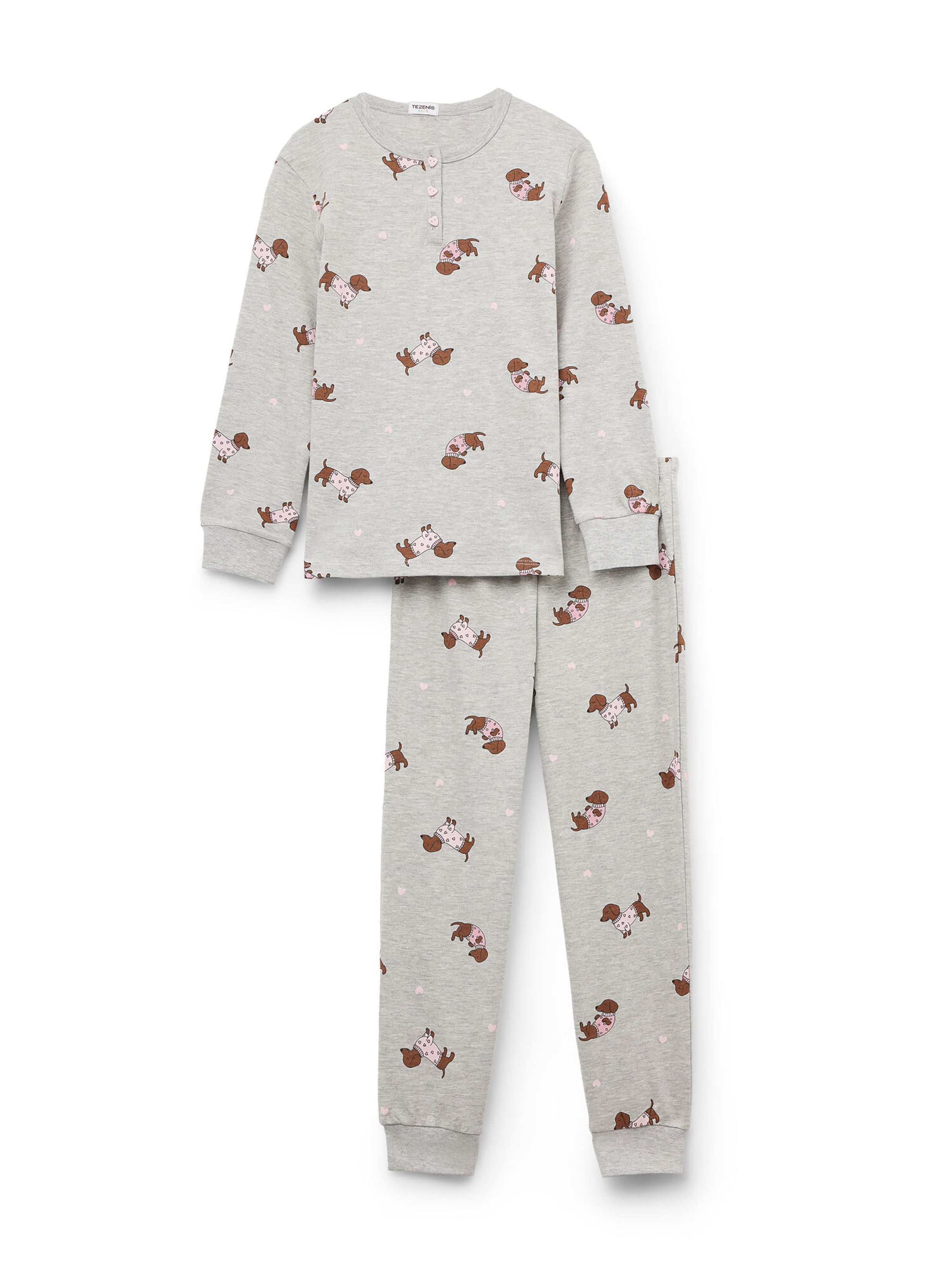 Tezenis Pajamas in Grey: front