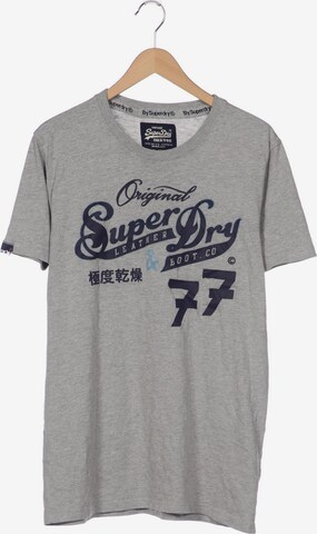 Superdry Shirt in XXL in Grey: front