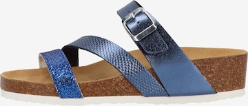 COSMOS COMFORT Mules in Blue: front