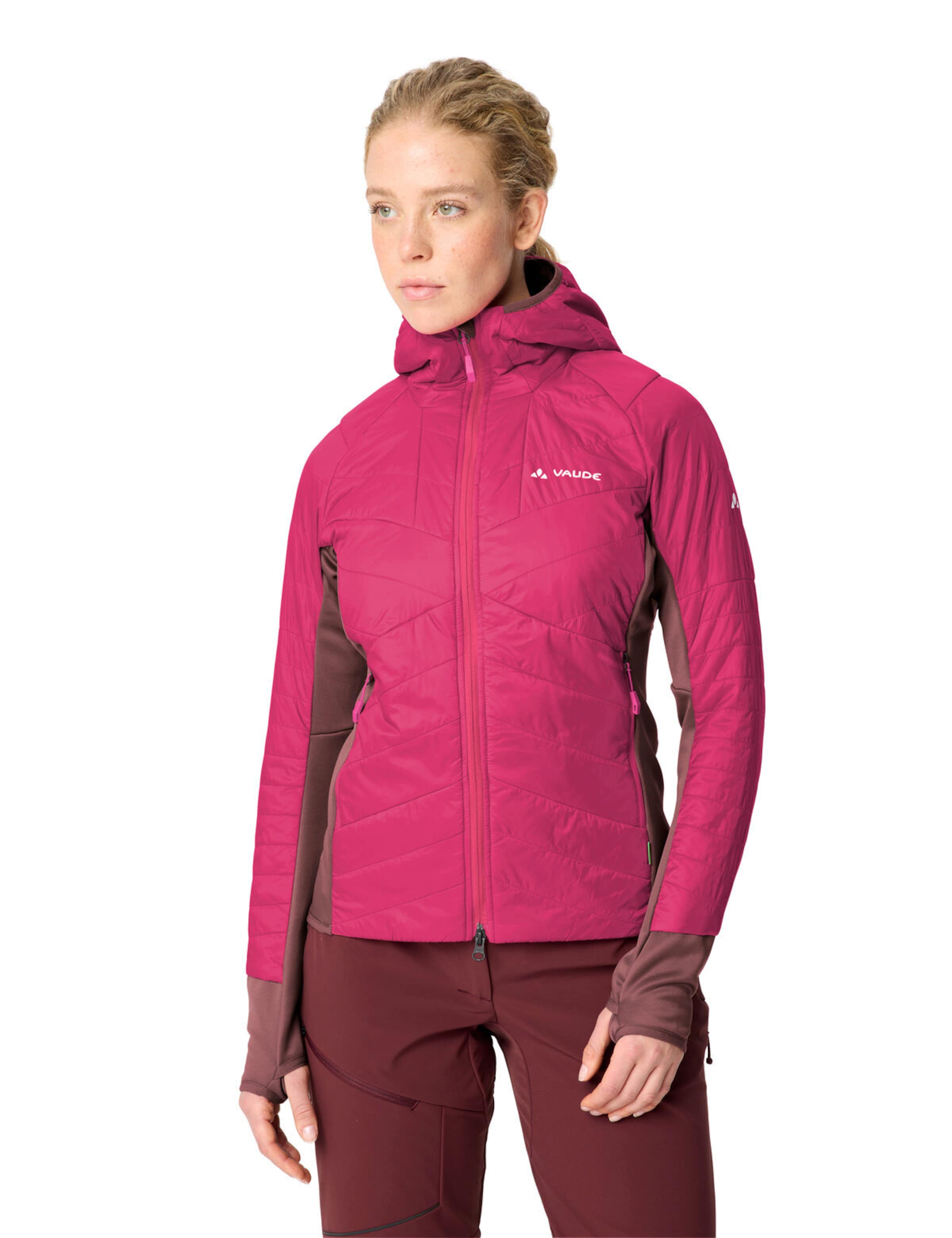VAUDE Outdoor jacket 'Sesvenna IV' in Pink: front