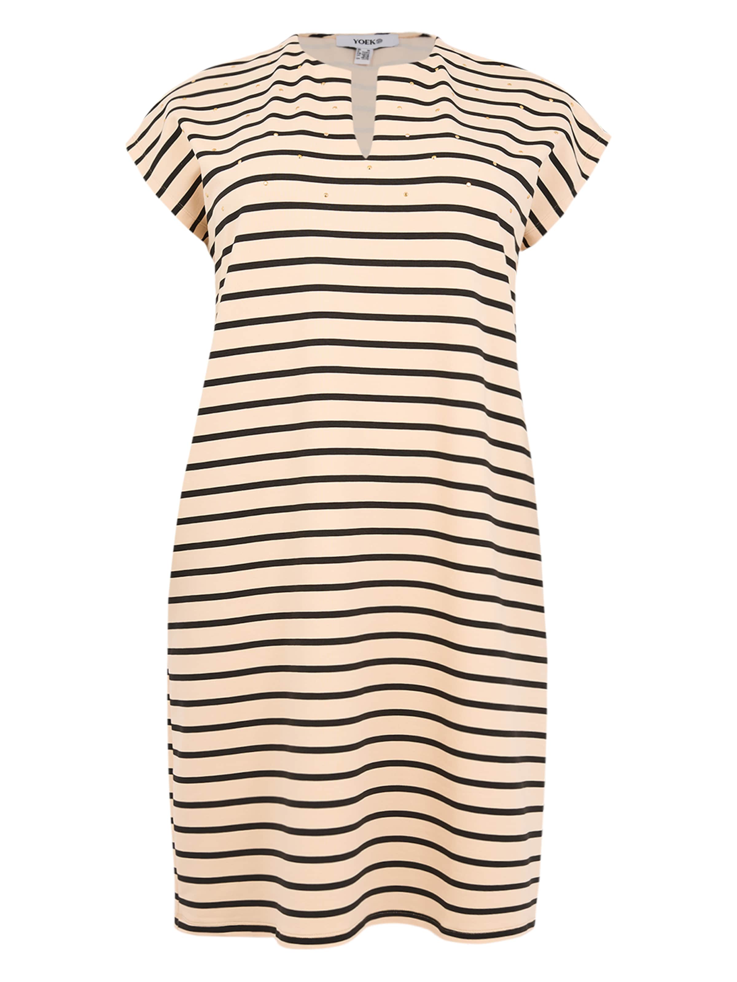 Robe YOEK en noir : devant