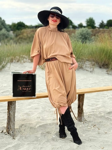 IUnique Blouse 'Kimono Blouse' in Brown