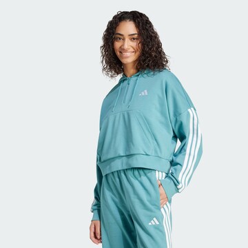 Sweat de sport 'Essentials' ADIDAS SPORTSWEAR en bleu : devant