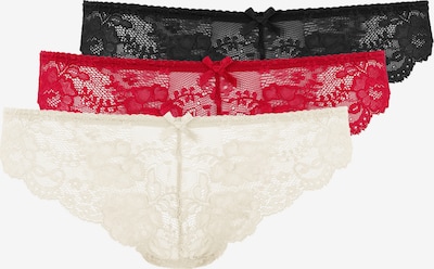 LASCANA Thong in Cream / Red / Black, Item view