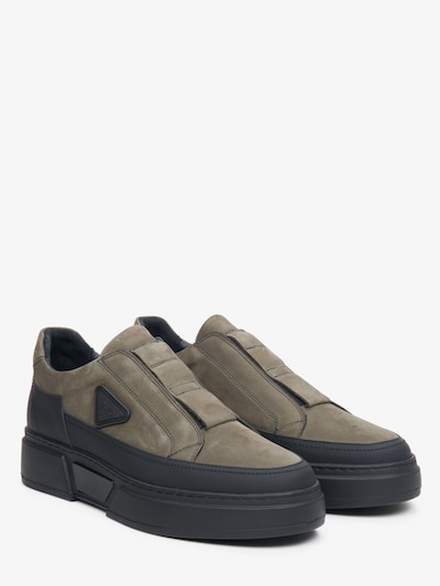 Estro Baskets basses '4995' en vert, Vue avec produit