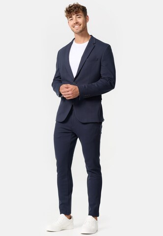 JEFF Gilet 'Ezra' in Blauw