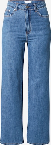 VILA Wide leg Jeans 'MAJINA' in Blauw: voorkant