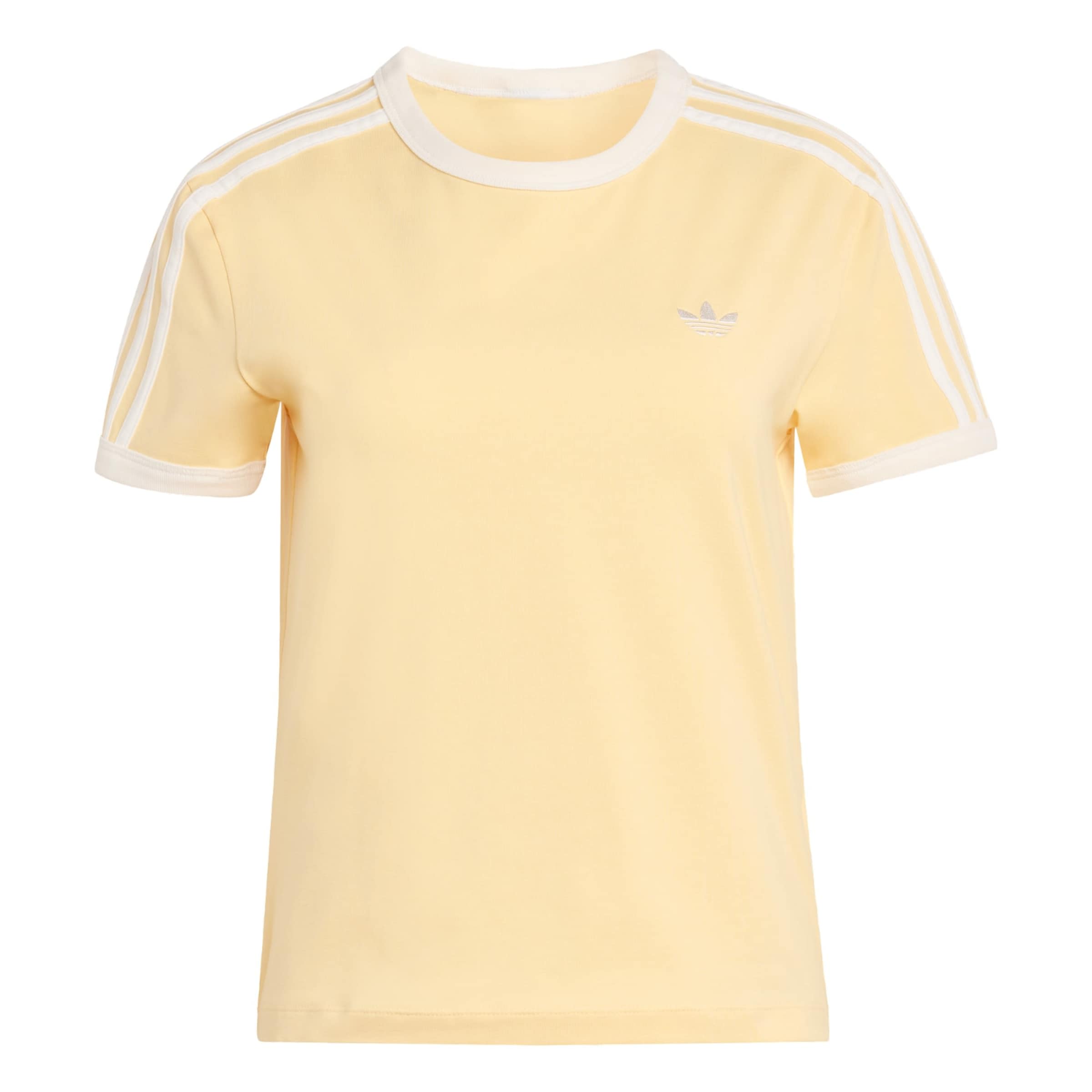 ADIDAS ORIGINALS Shirt in Geel: voorkant