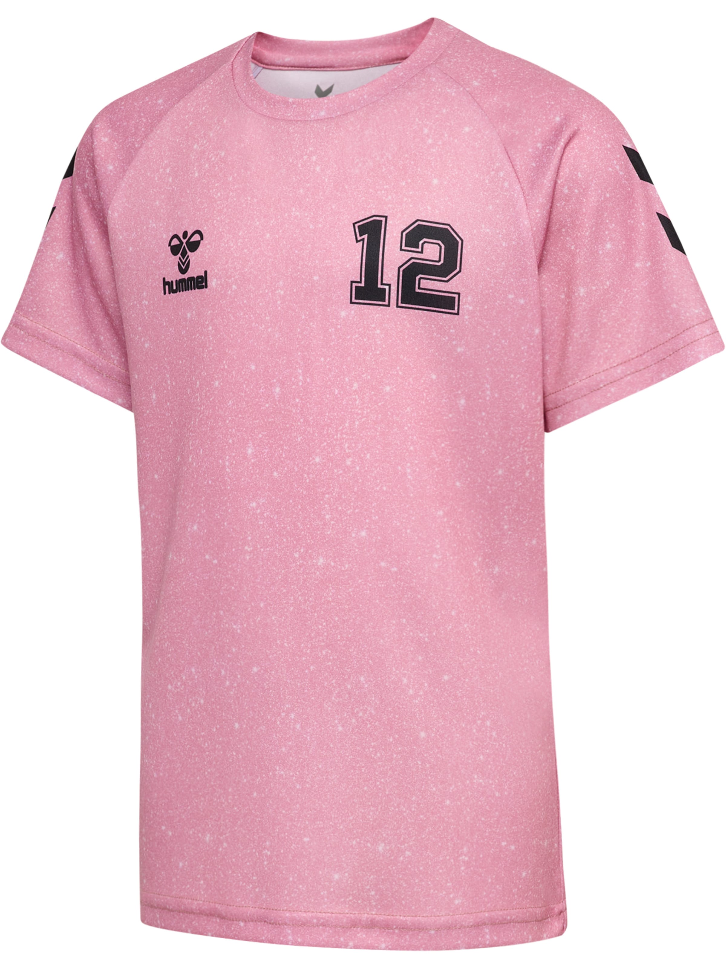 Hummel Performance shirt 'Shimmer' in Pink