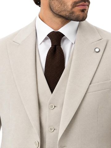 Guild Slim fit Suit 'Slim fit Business Anzug' in Beige