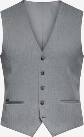 Ombre Weste in Grau: Vorderseite