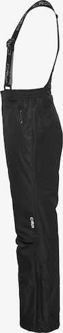 CMP Normalny krój Spodnie sportowe 'Salopette' w kolorze czarny