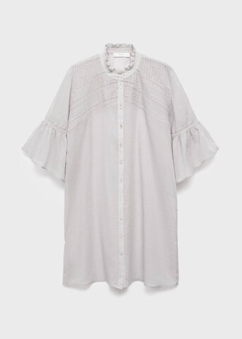 MANGO Nightgown 'Aster' in Grey