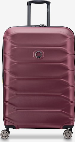 Valisette 'Meteor' Delsey Paris en rouge : devant