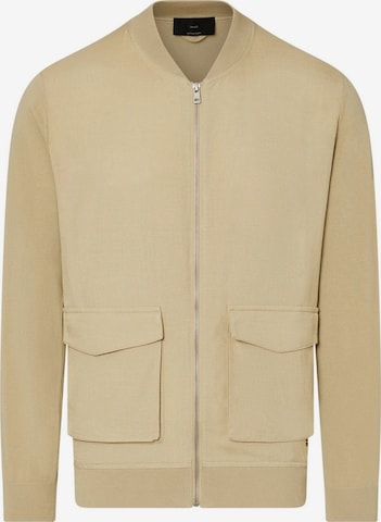 Liu Jo Between-season jacket 'LIU JO UOMO MAGLIA APERTA M/L Maglieria' in Beige: front