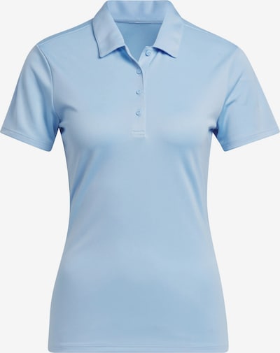 ADIDAS GOLF T-shirt fonctionnel 'Women's Solid Performance Short Sleeve Polo' en bleu clair, Vue avec produit