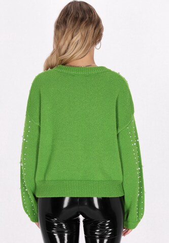 faina Trui in Groen