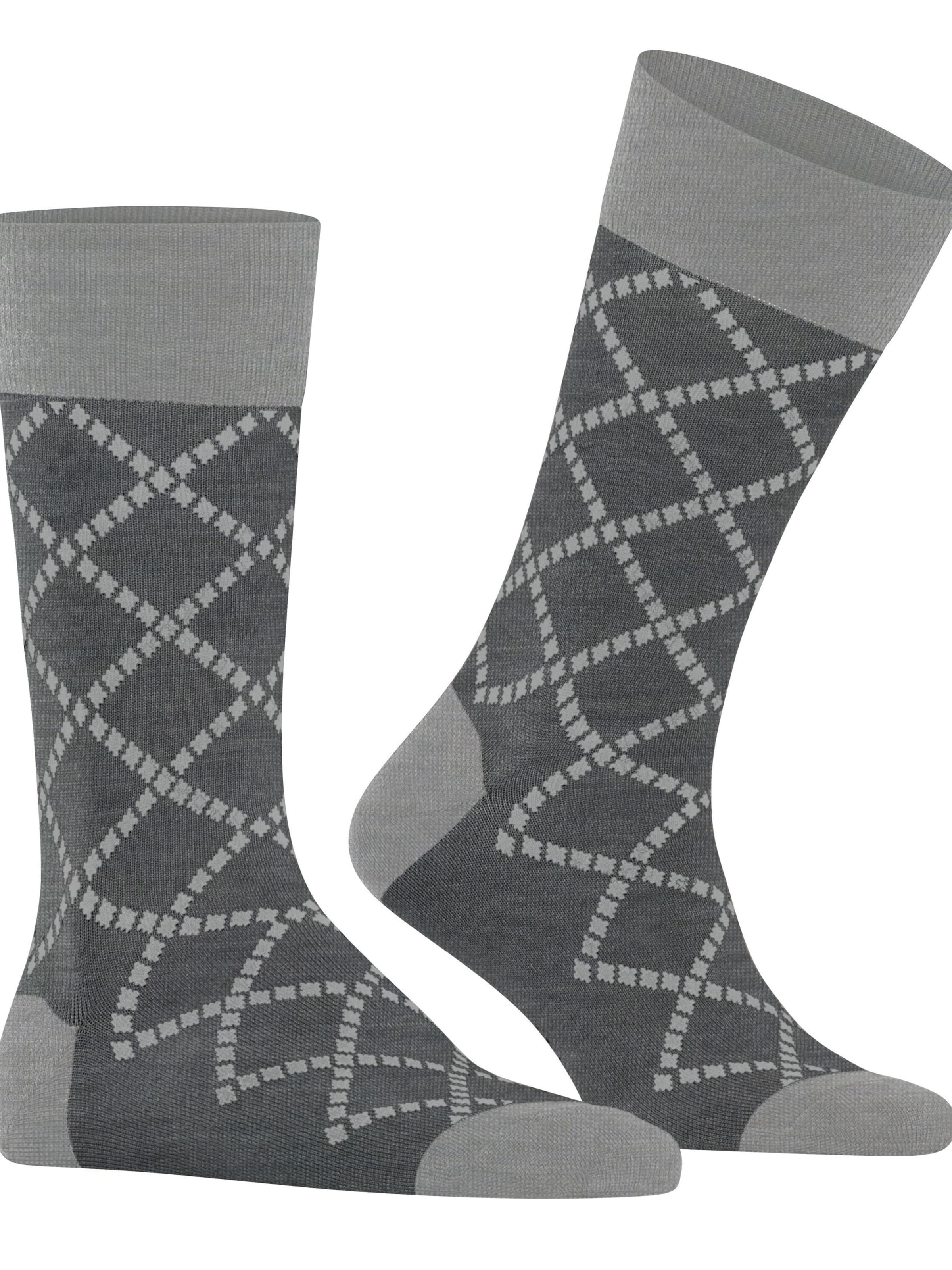 BURLINGTON Socks 'Ferry Road' in Grey