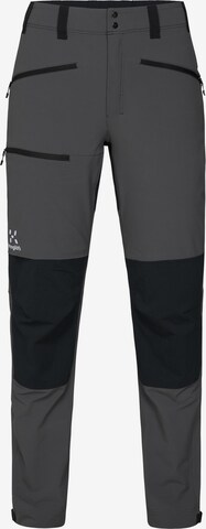 Haglöfs Outdoor Pants 'Mid Standard' in Grey: front