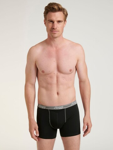 SLOGGI Boxershorts ' Start ' in Zwart: voorkant