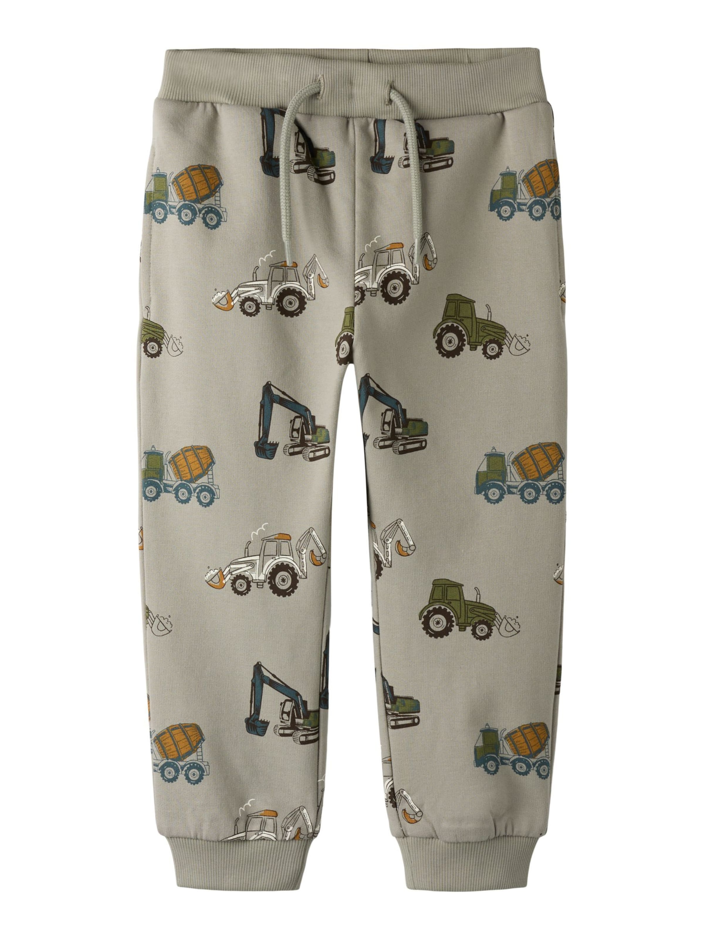 NAME IT - Tapered Pantalón en gris: frente