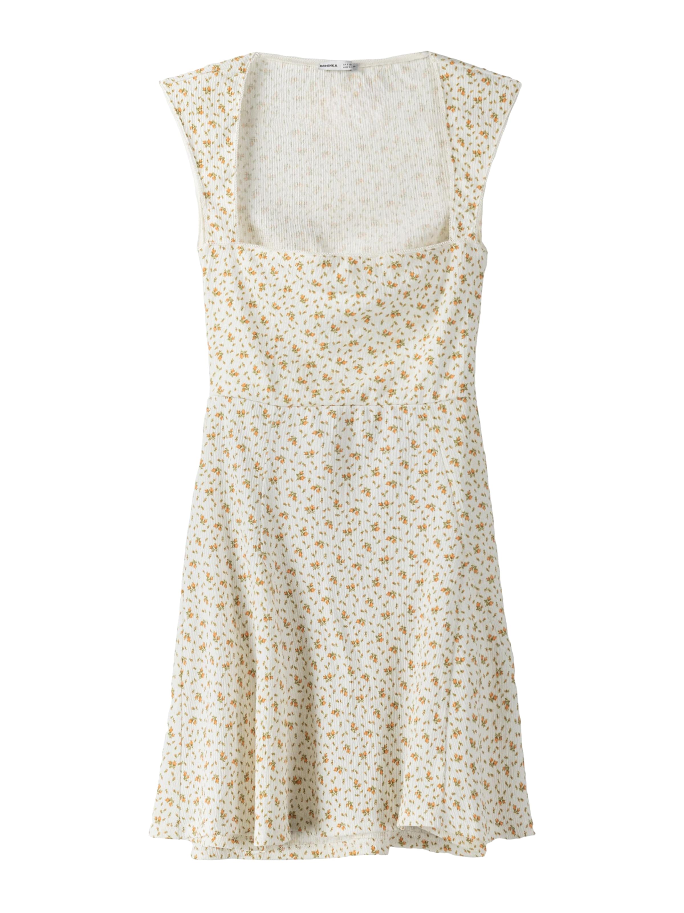 Bershka Šaty – béžová: přední strana