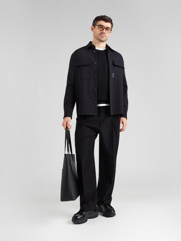 Regular fit Camicia di Karl Lagerfeld in nero