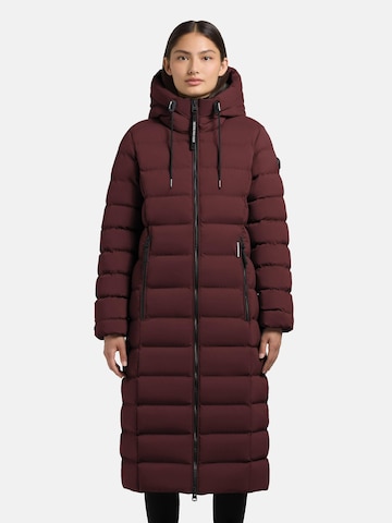 khujo Winter Coat 'Simmie2' in Red: front