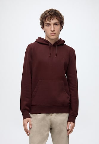 MUSTANG Sweatshirt 'Bronson' i brun: forside
