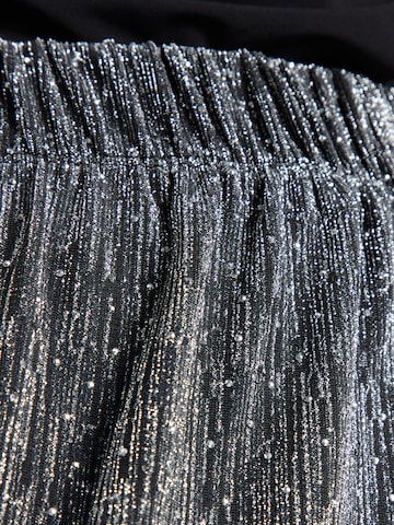 PIECES Wide leg Broek 'PCMAEVE' in Zwart