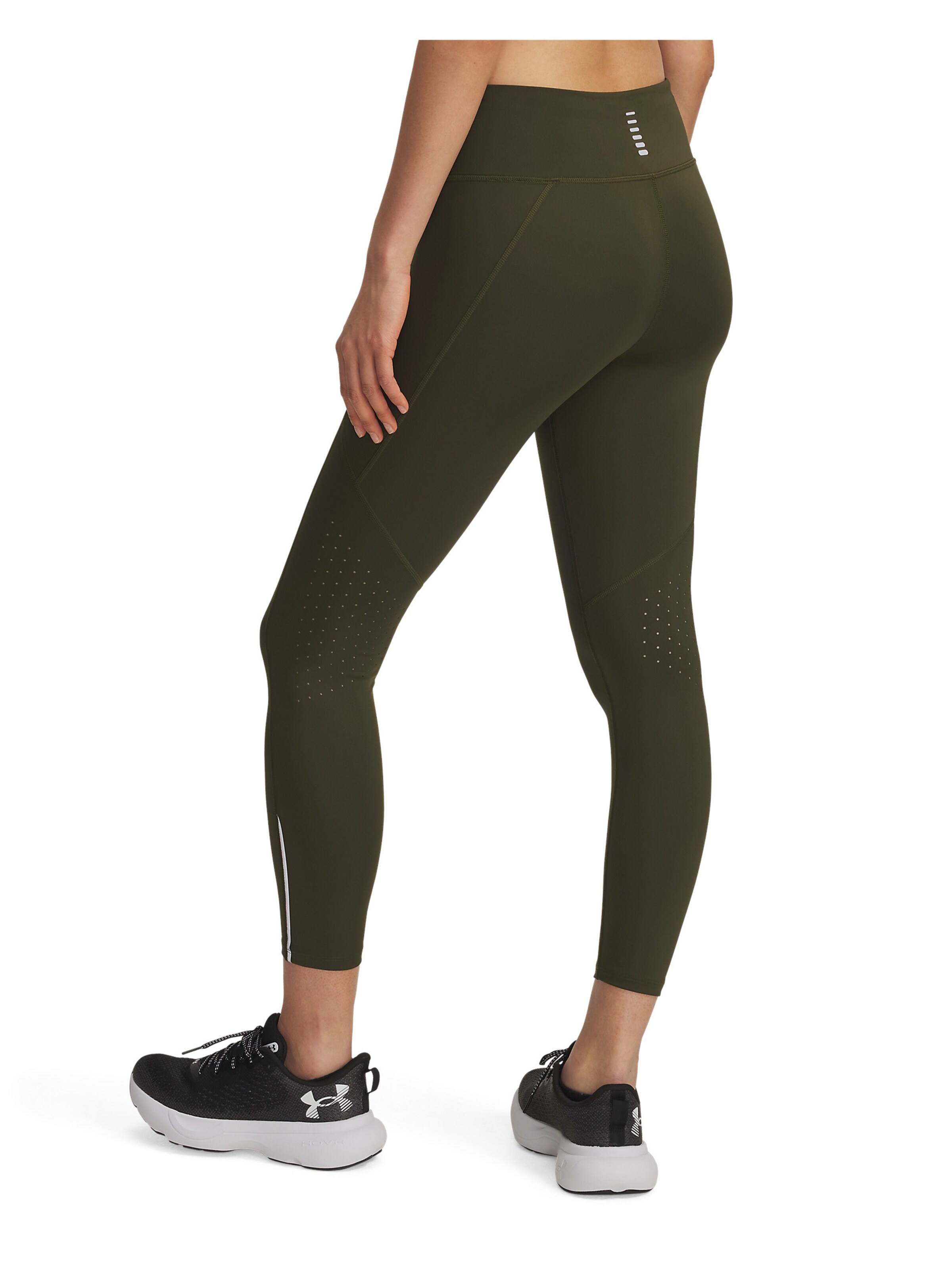 UNDER ARMOUR Skinny Sportbroek 'Fly Fast 3.0' in Groen